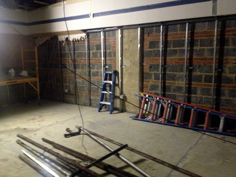 Interior After Demolition
