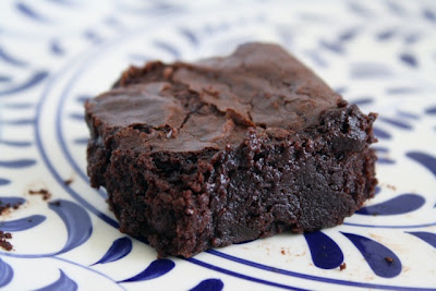 Cocoa Brownie on plate